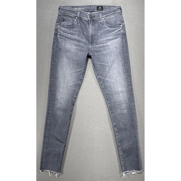 AG Adriano Goldschmeid Jeans Farrah Womens 27R Minimalist‎ Hi Rise Skinny Ankle - Picture 1 of 13